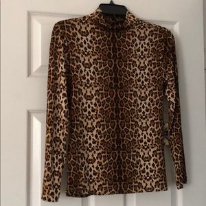 BNWT Leopard Print Top